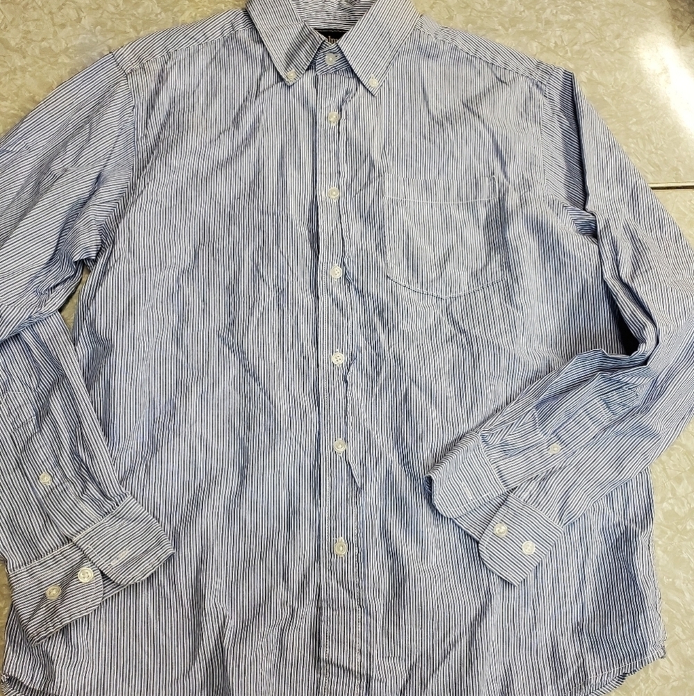 🤴👔 Falmouth & Bourne Men's Medium Dress Shirt